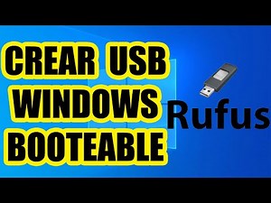Crear USB Pendrive booteable de Windows RUFUS en 1 minuto