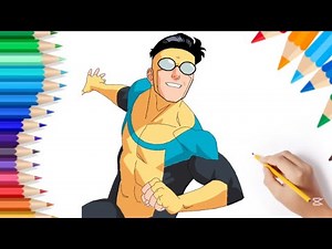 How to draw Mark from Invincible || Easy Step by Step