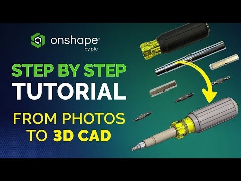 Using Photographs to Reverse Engineer Physical Parts in Onshape: Photo-to-3D CAD Tutorial