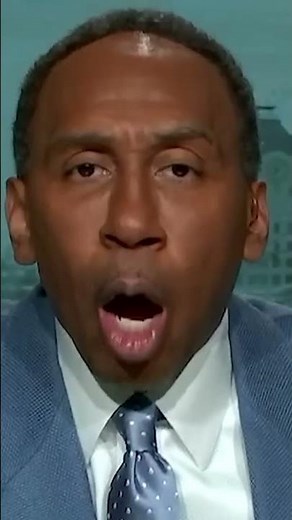 This response to Russell Wilson was EPIC from Stephen A. #shorts
