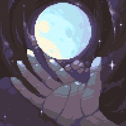 Handheld Moon - (with flashlight)