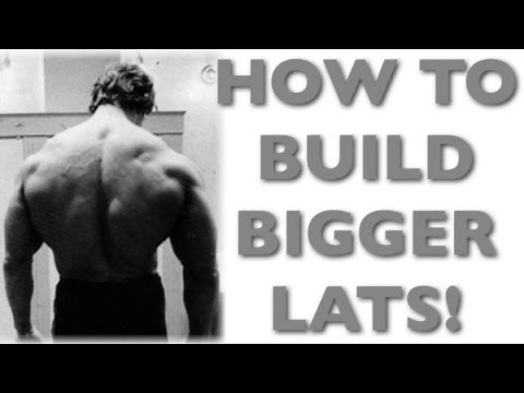 How To Build BIGGER Lats - Latissimus Dorsi Workout