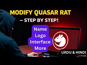How to Modify Quasar RAT | Full Step-by-Step Guide (For Educational Use Only) Urdu | Hindi