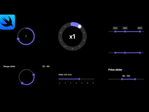 SwiftUI Slider Components