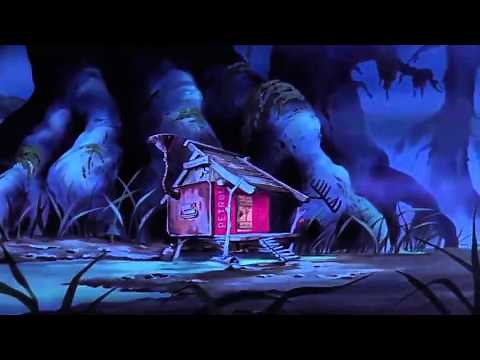 The Rescuers Bernard send Evinrude to alert the local animals