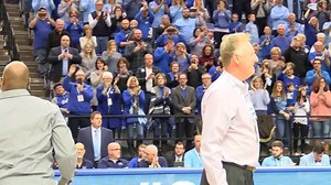 Hard to believe it's been 40 years since Larry Bird and Indiana State rolled unbeaten to the NCAA Championship game. ISU honored the team last night and Bird thanked his mates. ht | WTHR-TV