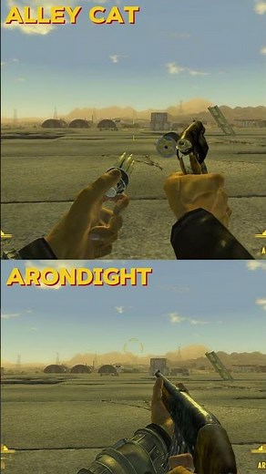 fallout new vegas : Potato's Weapon Pack - Definitive Edition : alley cat and arondight