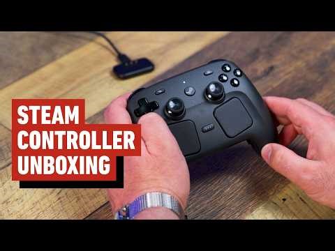 The New Steam Controller Unboxing