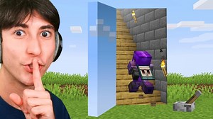 I Cheated with a 100% Invisible Base in Minecraft