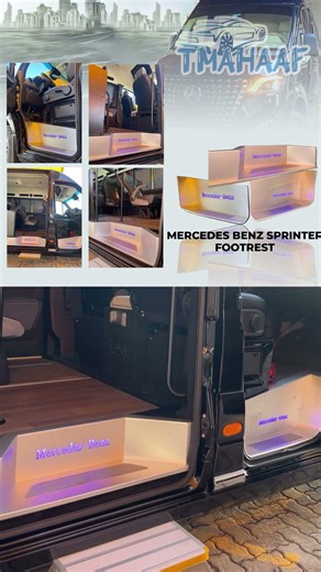 Mercedes-Benz Sprinter Foot Step Upgrade | Luxury Side Step Installation by TMAHAAF Dubai
