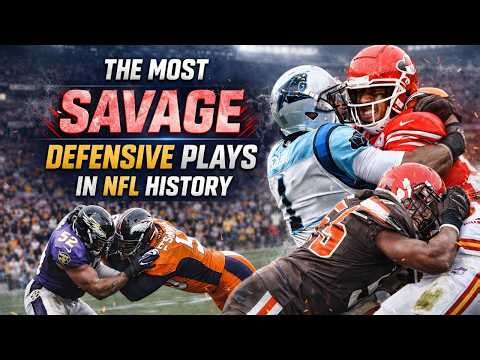 The Most SAVAGE Defensive Plays in NFL History