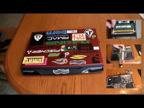 Remove Battery From Alienware M14x - How To