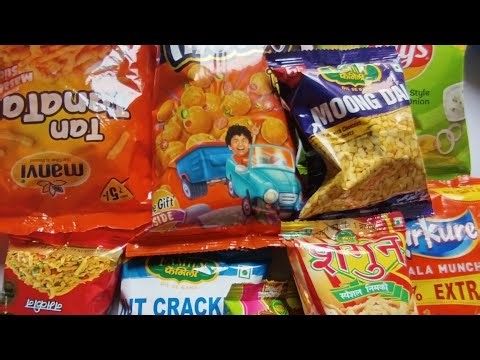 Snacks Packet Drawing for Kids | Easy Chips Packet Drawing | Colourful Snack Packs Art