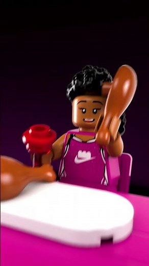 A’ja Wilson’s greatest challenge yet…? 🔥 #AjaWilson #Nike #LEGO