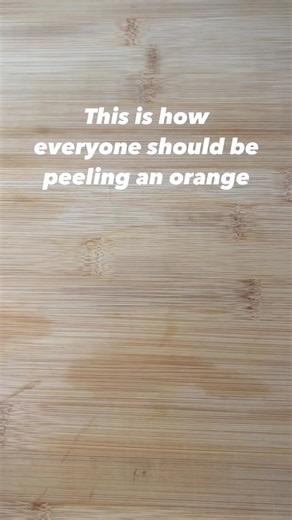 211K views · 673 reactions | This is how everyone should be peeling an orange #hacks #orange #Food #easy #viral #reels | Rob And Elizabeth | Facebook