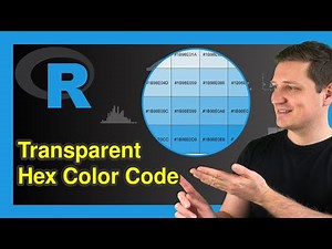 Find Transparent Equivalent of Color (R Example) | Alpha Hex Code | adjustcolor & show_col [scales]