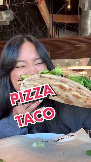 Pizza Salad Taco Hack: Turn Your Pizza into a Taco!