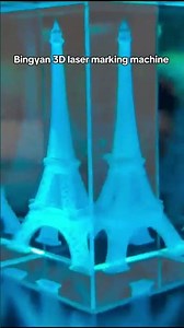 Laser Crystal Glass Engraving 🤩Amazing results ~