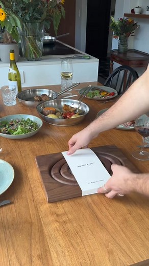 🌿 Bring natural elegance to your table with this Handcrafted Wooden Spiral Trivet Set — where simplicity meets craftsmanship. 🍽️ Each piece is 100% handmade from solid walnut or oak, shaped into a graceful spiral that can stay together as one large trivet or separate into smaller rings for multiple dishes. ✨ Perfect for hot pots, tea sets, or as a stunning table accent, it adds warmth, texture, and timeless charm to any home style — from cozy rustic to sleek modern. Every curve tells the story