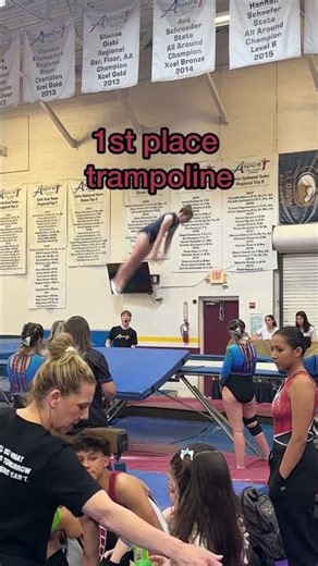 Level 7 Trampoline routine #trampolineandtumbling #trampoline