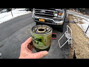 2022 F-150 "3.5 ECOBOOST" oil/filter and full service how to!