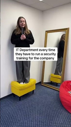 The IT Department's SECURITY Training Is Actually Hilarious