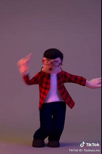 Our very own Wilson doing the #talachallenge #taladance #tala #fizzbuzzinc #3danimation #animation