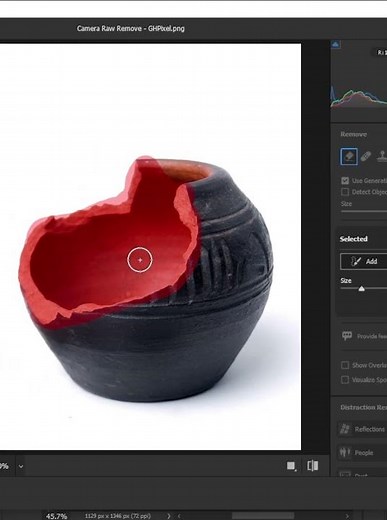 Restore Crack & Broken Area in Photoshop