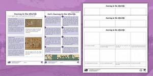 Journey to the Afterlife: Ancient Egypt KS2 Activity Pack