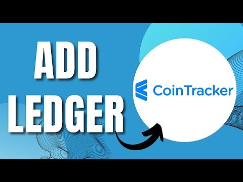How to Add Ledger to Coin Tracker (New Way)