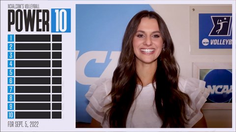 College volleyball rankings: Texas holds on to top spot in Power 10