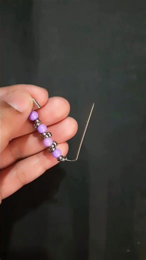 DIY Safety Pin Earrings 🧷 #shorts #diy #hack #earrings #handmade #jewellery