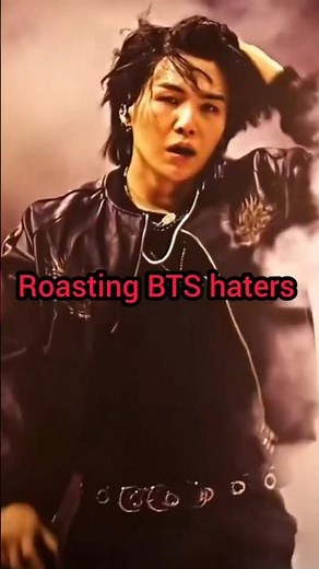 Roasting BTS HATERS 💀| BTS are racist 💀|| #bts #shorts #roast #suga #savage #haters #yoongi