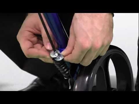 How to adjust the brakes of your Hugo rolling walker