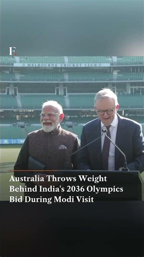 Australia Throws Weight Behind India's 2036 Olympics Bid During Modi Visit