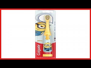 Colgate Kids Battery Powered Toothbrush, Minions, Extra Soft Toothbrush, Ages 3 and Up, 1 Pack