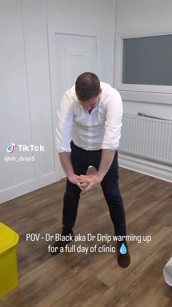 Back to back patients today 🫶 He's fit for it 😂😂 #fyp #ivwellness #ivvitamindrip #drdrip #ivtherapydrip