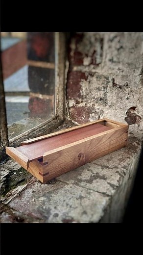 Finishing a new batch of pencil boxes in pure Tung oil. #woodworking #smallworkshop #asmr #yfp #wood