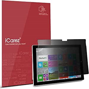 iCarez 4-Way Privacy Screen Protector for Surface Pro 4 / Pro 6 / Surface Pro 2017, 1-Pack 360 Degree Anti-spy