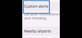 Tutorial: Creating a custom alert on the Flightradar24 mobile app