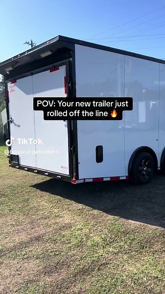 Order up 👨‍🍳 #trailer #cargotrailer #racetrailer #racecar #race #racetrack #customtrailer #bosscargotrailers #fyp #racelife