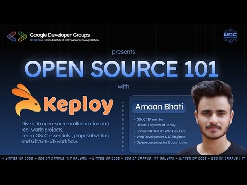 Open Source 101 | Proposal Writing Session | Winter of Code 5.0 ❄️
