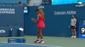 633K views · 8K reactions | Serena Williams continued her march towards 24 against Sloane Stephens. Watch the match highlights  | : US Open Tennis Championships | WTA | Facebook