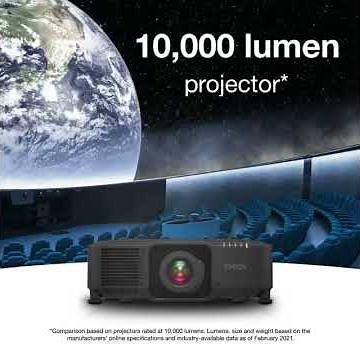 Brighten Up Your Big Events with the Epson EB-PU2010B Projector!