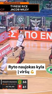 Kai Ryto naujokas Jacobas Wiley stebindavo savo dėjimais Eurolygoje 😳 | BasketNews.lt