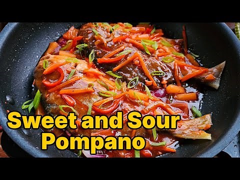 Sweet and Sour Pompano Recipe | Easy and Delicious Filipino Fish Dish