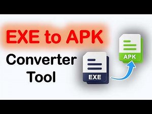How to Convert EXE Files Into APK for Android | Run Windows Programs on Android