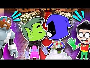 BEAST BOY & RAVEN’S WEDDING GOES WRONG! 😱 TEEN TITANS GO❗