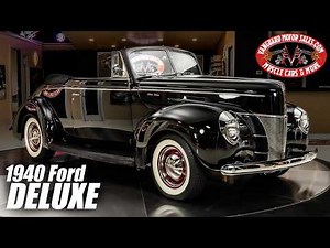 1940 Ford Deluxe Cabriolet Street Rod For Sale #1490