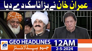Geo News Headlines 12 AM | 2nd May 2024 | TV Shows - geo.tv